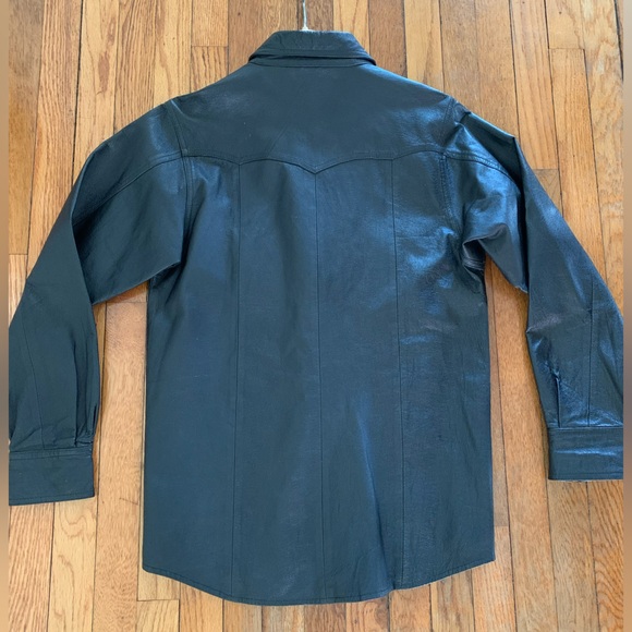 Women’s Harley-Davidson 100% Leather shirt size L - Picture 8 of 10
